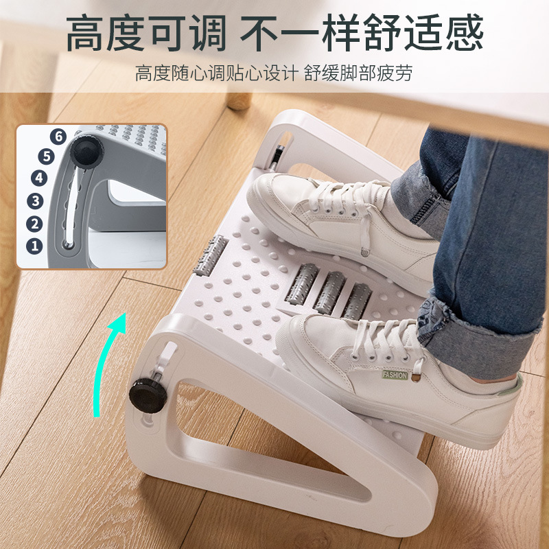 Reposapiés Ergonómico Ajustabl - Footrest Under Desk reseña y precio