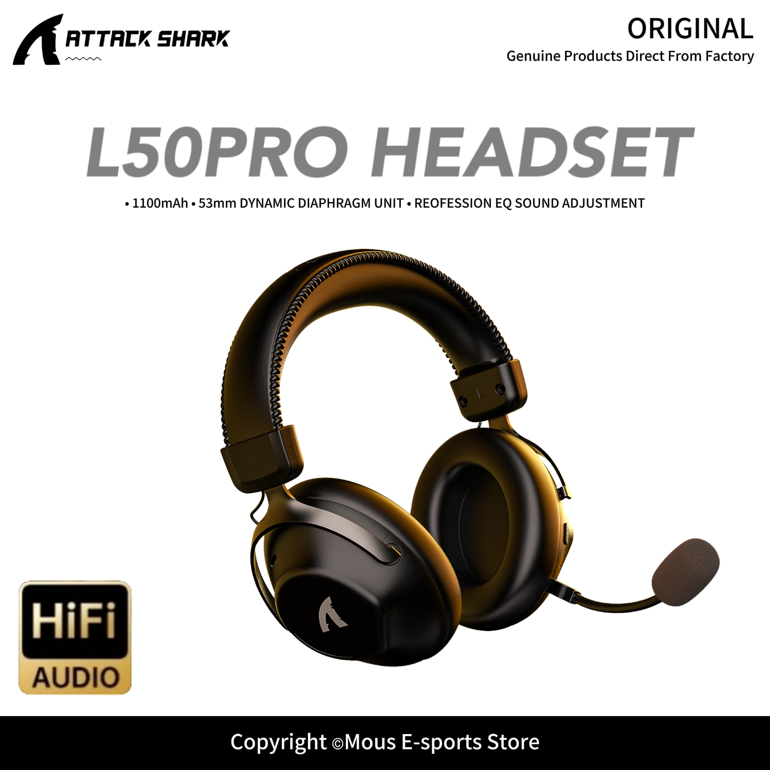 Auriculares inalámbricos ATTAC - Esports Gaming Gear reseña y precio