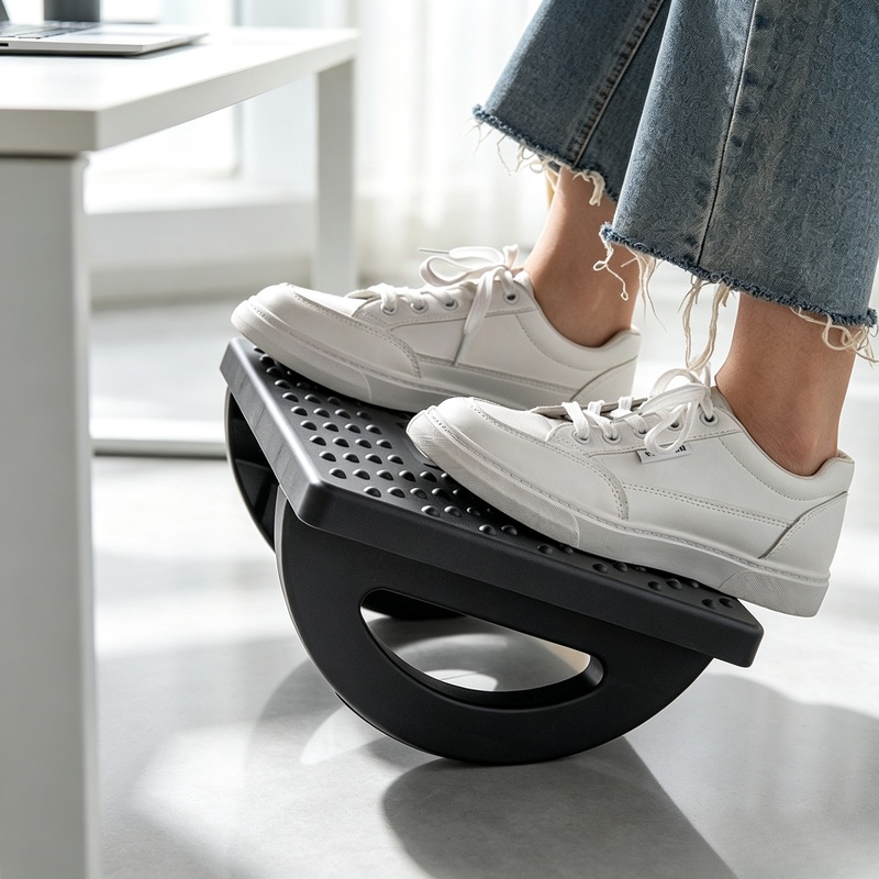 Reposapiés ergonómico para deb - Footrest Under Desk reseña y precio