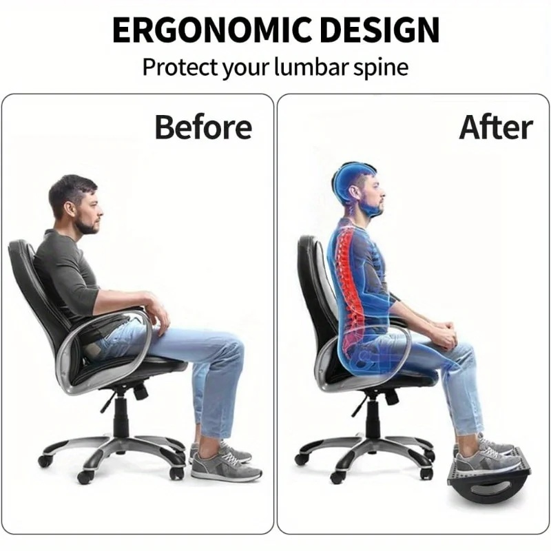 Reposapiés ergonómico para deb - Footrest Under Desk reseña y precio