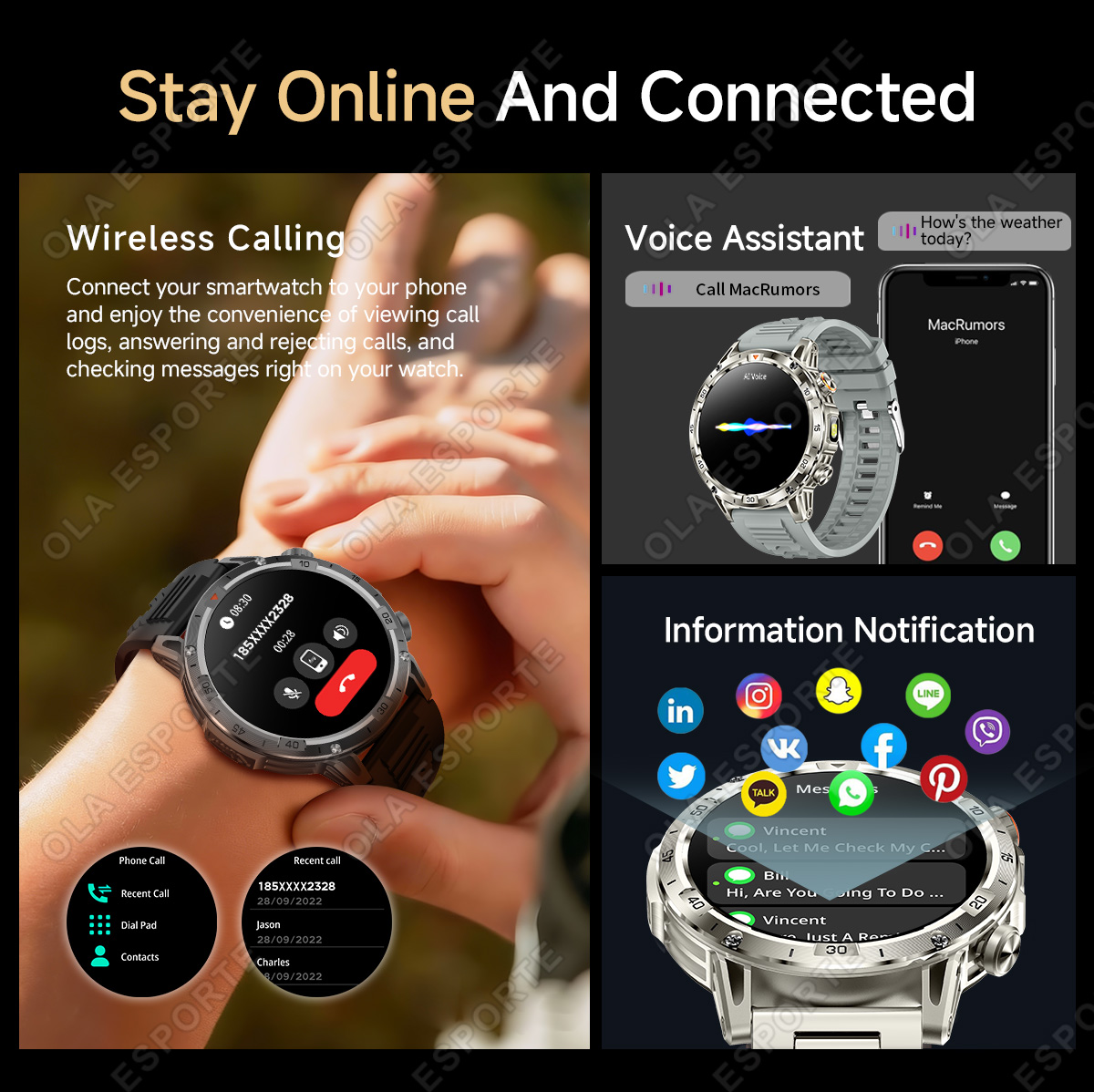 Reloj Inteligente GPS 2026 par - Phase Esports & Gaming Festival reseña y precio